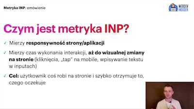 Lekcja o istocie metryki INP - czym jest, po co i jak testować